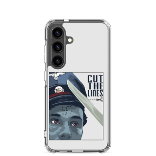 Cut The Lines Clear Case for Samsung®