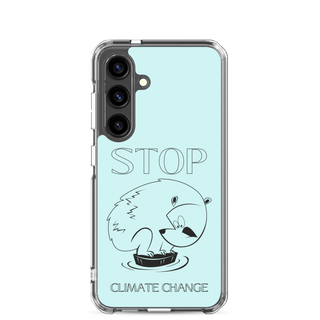 Stop Climate Clear Case for Samsung®