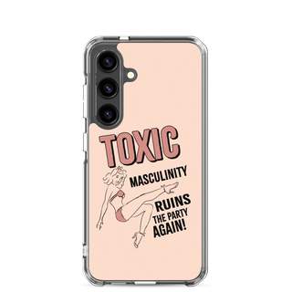 Toxic Masculinity Clear Case for Samsung®