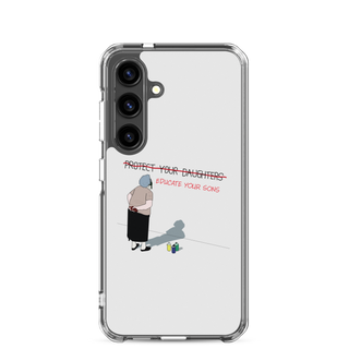 Educate Your Sons Clear Case for Samsung®