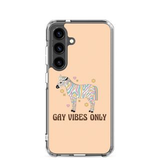 Gay Vibes Only Clear Case for Samsung®