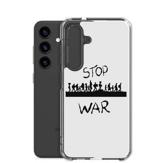 Stop War Clear Case for Samsung®