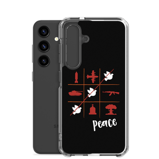 Peace Clear Case for Samsung®