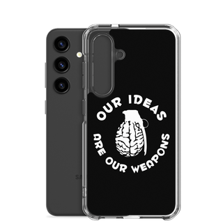 Our Ideas Are Our Weapons Clear Case for Samsung®