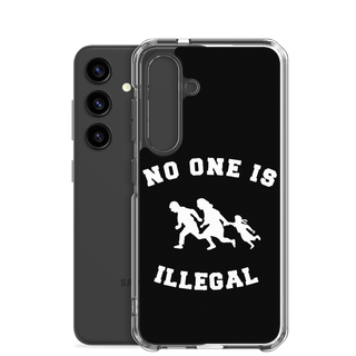 No One Is Illegal Clear Case for Samsung®