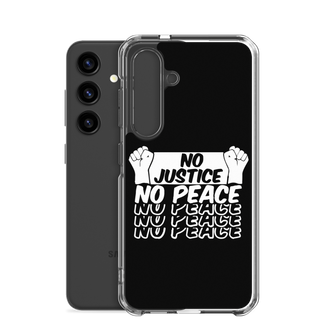 No Justice No Peace Clear Case for Samsung®