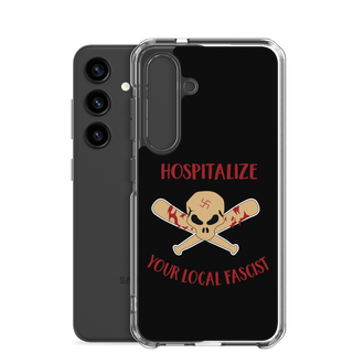 Hospitalize Your Local Fascist Clear Case for Samsung®