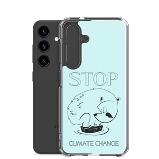 Stop Climate Clear Case for Samsung®