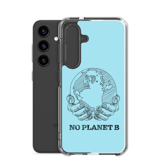 No Planet B Clear Case for Samsung®