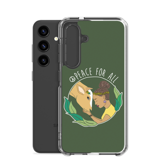 Peace for All Clear Case for Samsung®