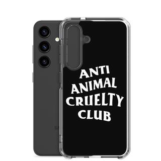 Anti Animal Cruelty Club Clear Case for Samsung®