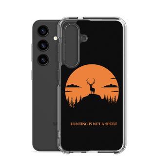 Hunting is Not Sport v2 Clear Case for Samsung®