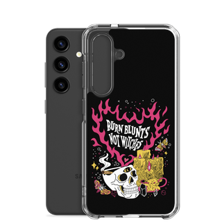 Burn Blunt Not Witches Clear Case for Samsung®