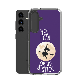 Yes I Can Drive a Stick Clear Case for Samsung®