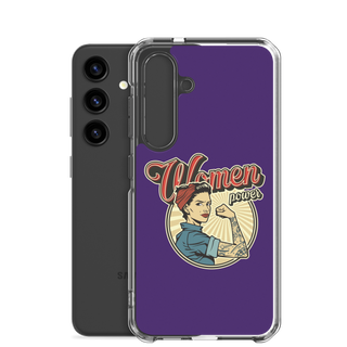 Women Power Clear Case for Samsung®