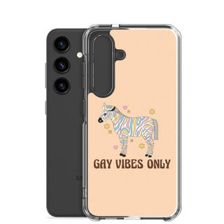 Gay Vibes Only Clear Case for Samsung®