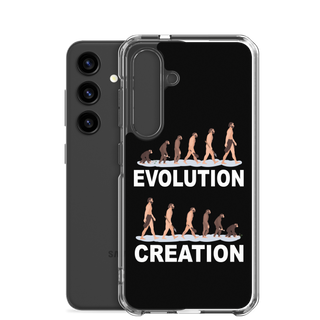 Evolution and Creation Clear Case for Samsung®