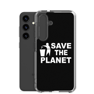 Save The Planet Clear Case for Samsung®