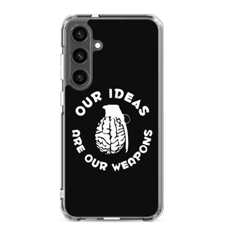 Our Ideas Are Our Weapons Clear Case for Samsung®