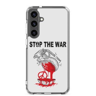 Stop The War Clear Case for Samsung®