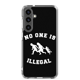 No One Is Illegal Clear Case for Samsung®