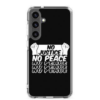 No Justice No Peace Clear Case for Samsung®