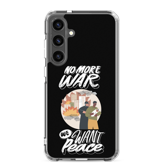 We Want Peace Clear Case for Samsung®