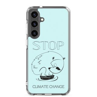 Stop Climate Clear Case for Samsung®