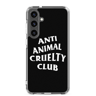 Anti Animal Cruelty Club Clear Case for Samsung®