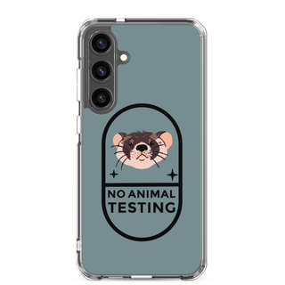 No Animal Testing Clear Case for Samsung®