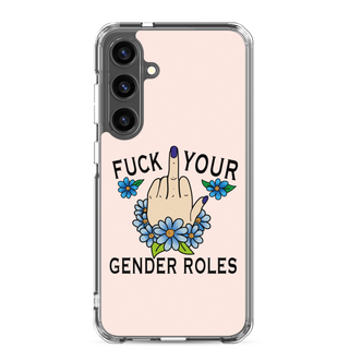 F*ck Your Gender Roles Clear Case for Samsung®