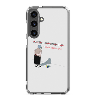 Educate Your Sons Clear Case for Samsung®