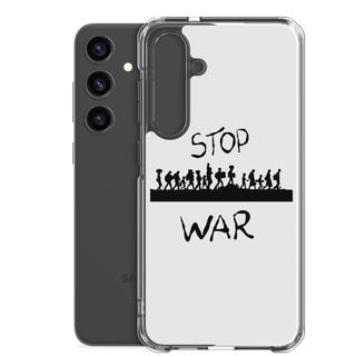 Stop War Clear Case for Samsung®