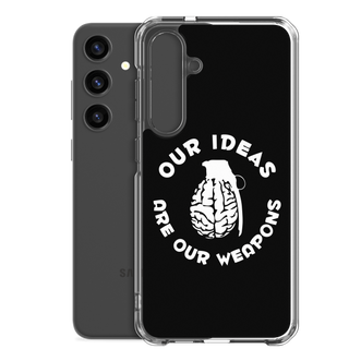 Our Ideas Are Our Weapons Clear Case for Samsung®