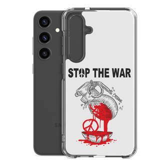 Stop The War Clear Case for Samsung®