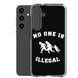 No One Is Illegal Clear Case for Samsung®