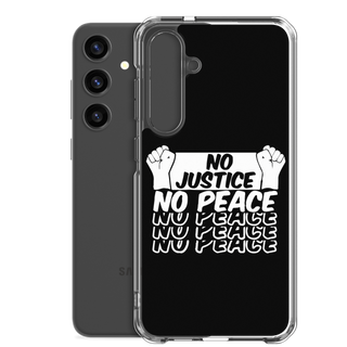 No Justice No Peace Clear Case for Samsung®