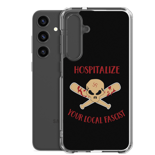 Hospitalize Your Local Fascist Clear Case for Samsung®