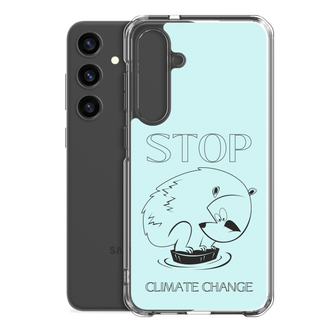 Stop Climate Clear Case for Samsung®