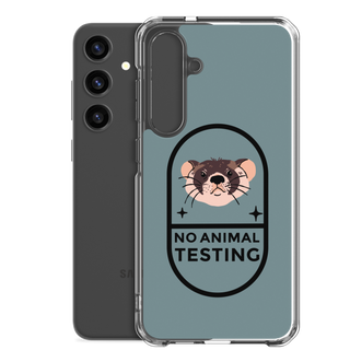 No Animal Testing Clear Case for Samsung®