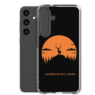 Hunting is Not Sport v2 Clear Case for Samsung®