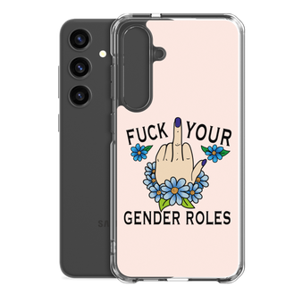 F*ck Your Gender Roles Clear Case for Samsung®