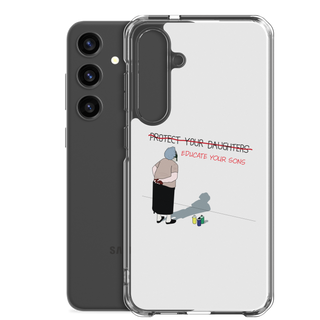 Educate Your Sons Clear Case for Samsung®