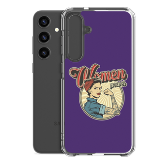 Women Power Clear Case for Samsung®