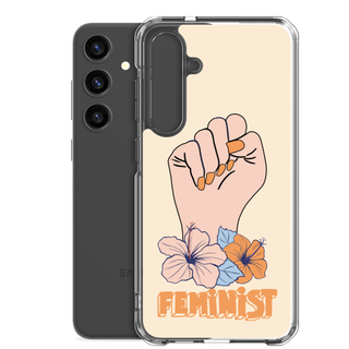 Feminist Clear Case for Samsung®