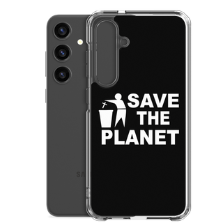 Save The Planet Clear Case for Samsung®