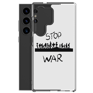 Stop War Clear Case for Samsung®