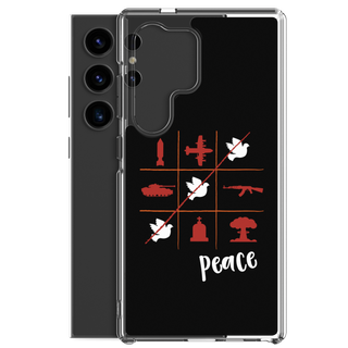 Peace Clear Case for Samsung®