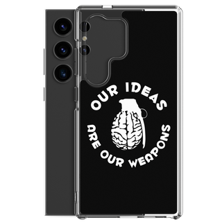 Our Ideas Are Our Weapons Clear Case for Samsung®