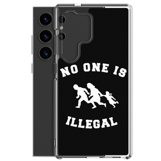 No One Is Illegal Clear Case for Samsung®